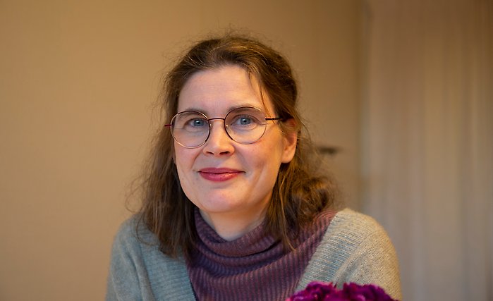 Anna-Maria Wedman, modersmålslärare i finska vid Flerspråkigt Centrum